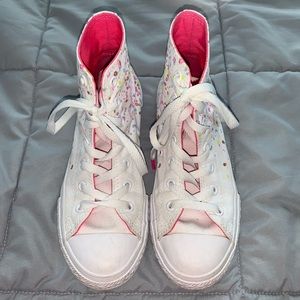Girls Confetti Converse